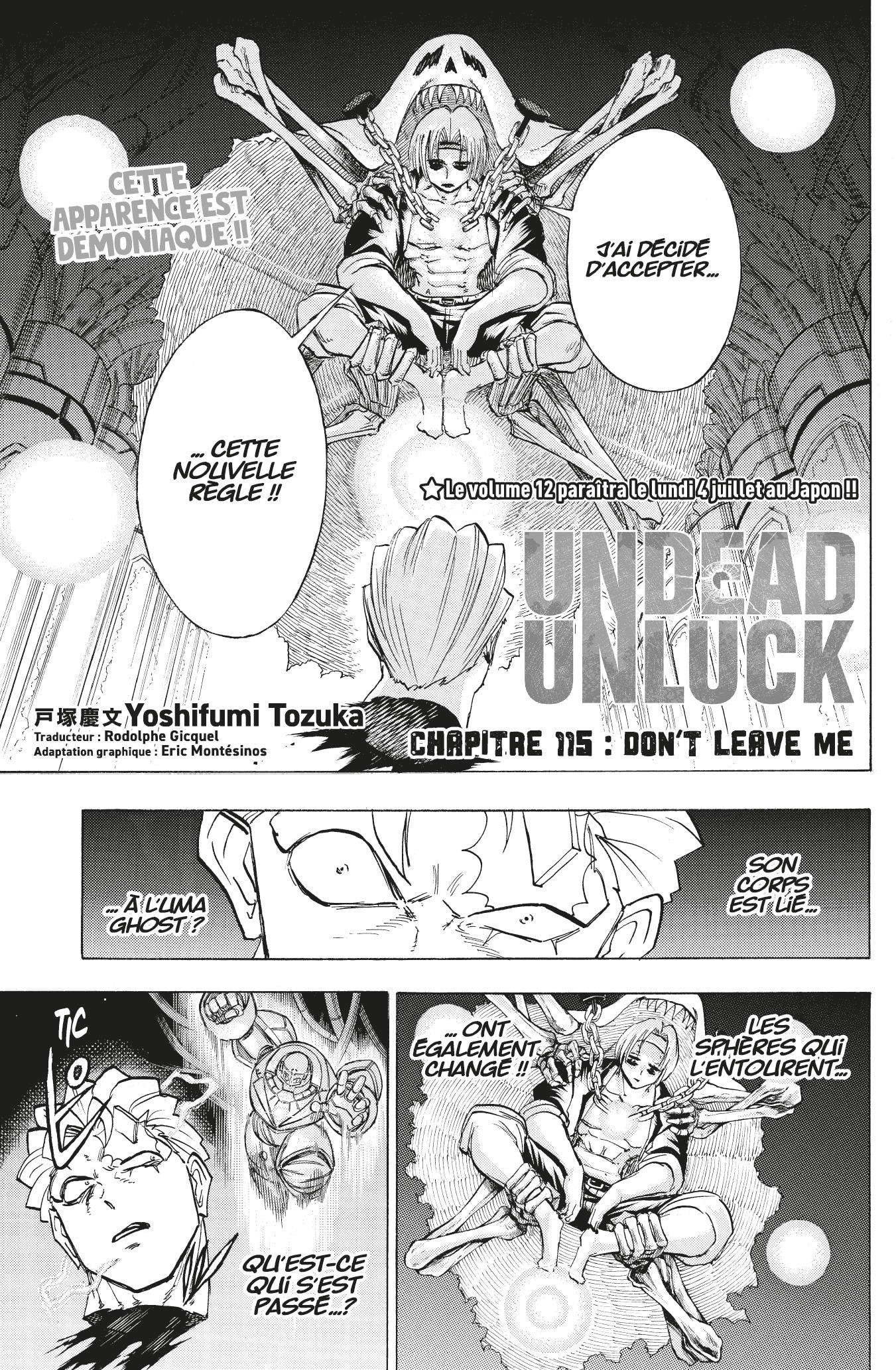 Read Undead Unluck FR Manga Online