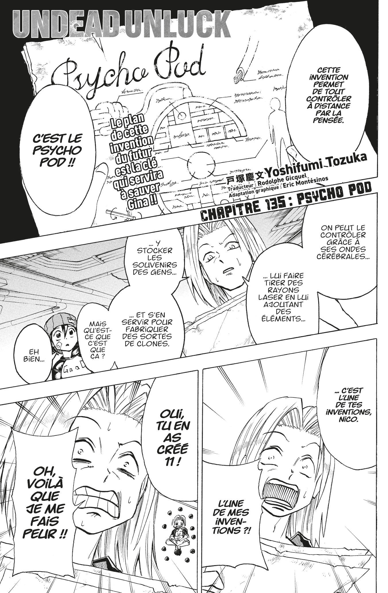 Read Undead Unluck FR Manga Online