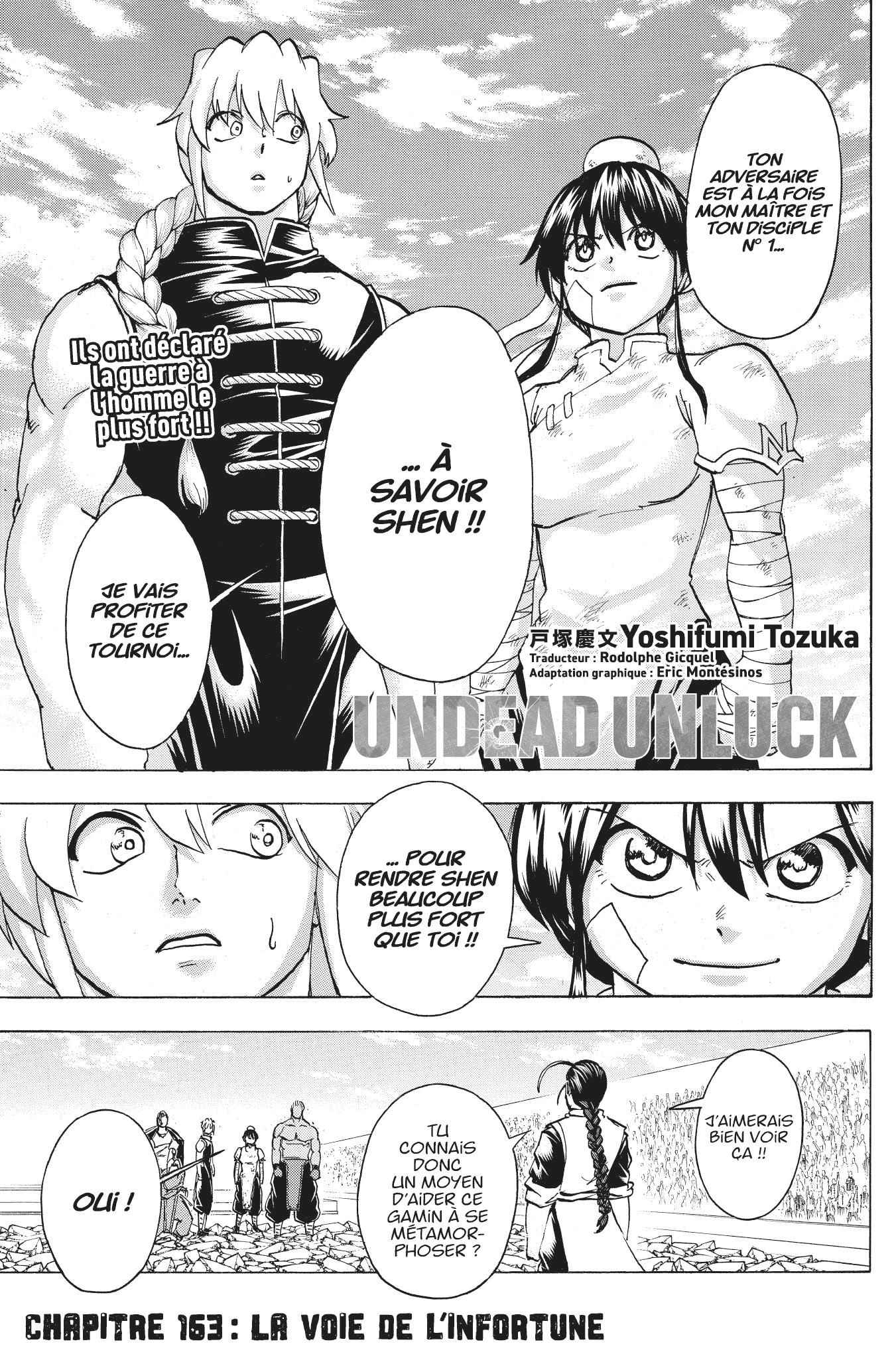 Read Undead Unluck FR Manga Online