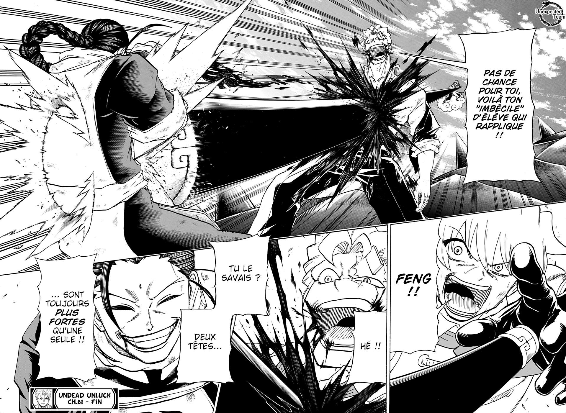 Read Undead Unluck FR Manga Online