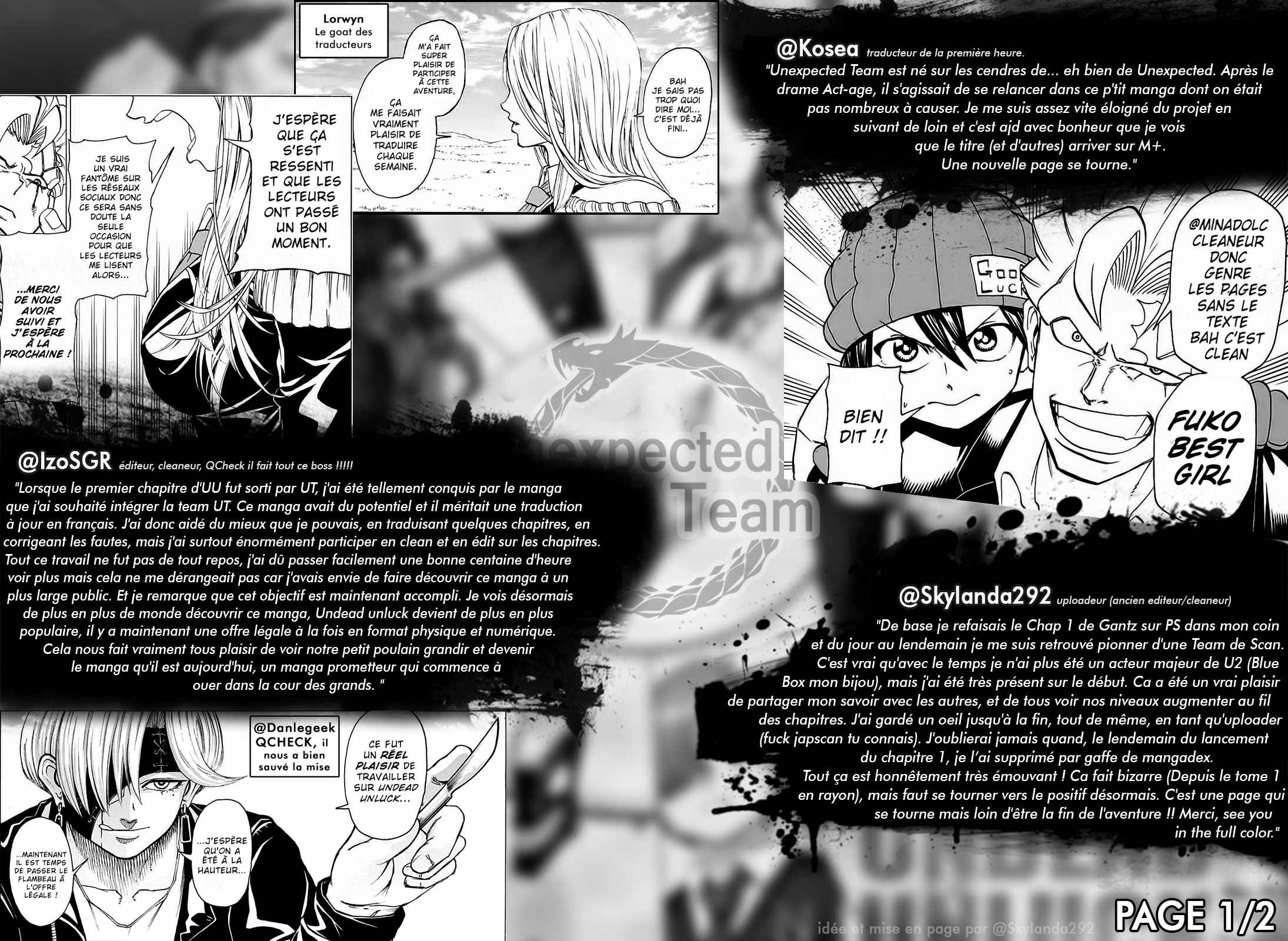 Read Undead Unluck FR Manga Online