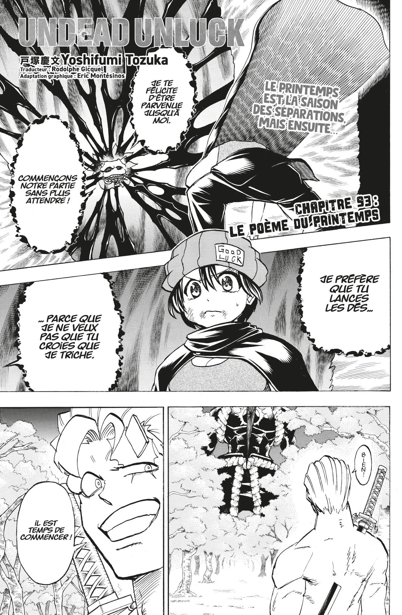 Read Undead Unluck FR Manga Online