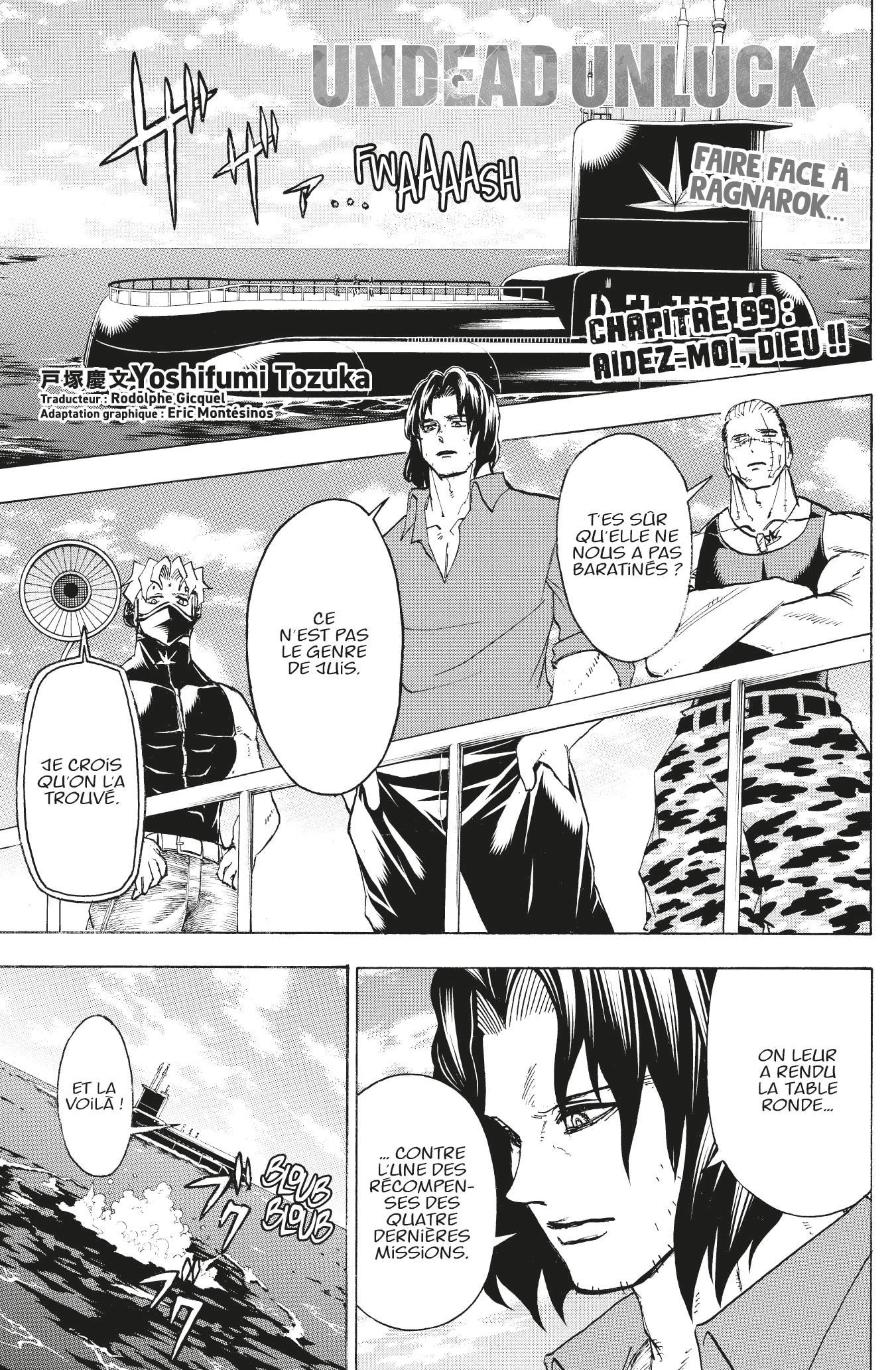 Read Undead Unluck FR Manga Online