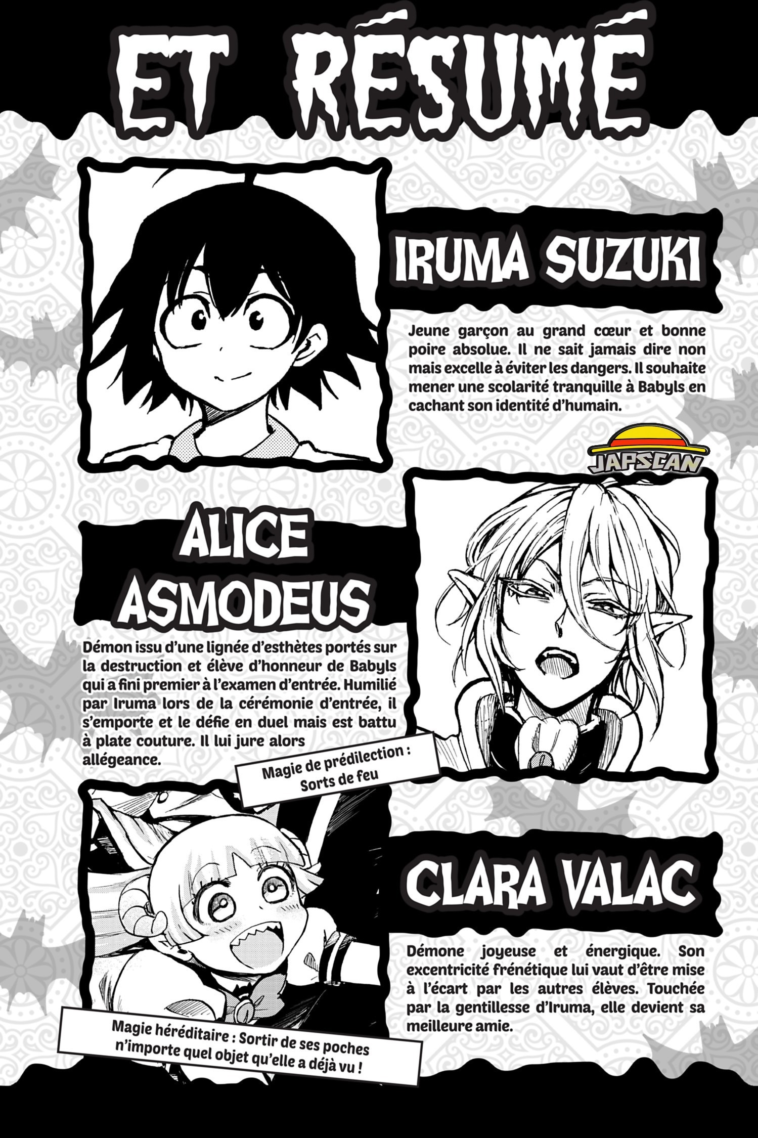 Read Welcome To Demon School Iruma-kun FR Manga Online