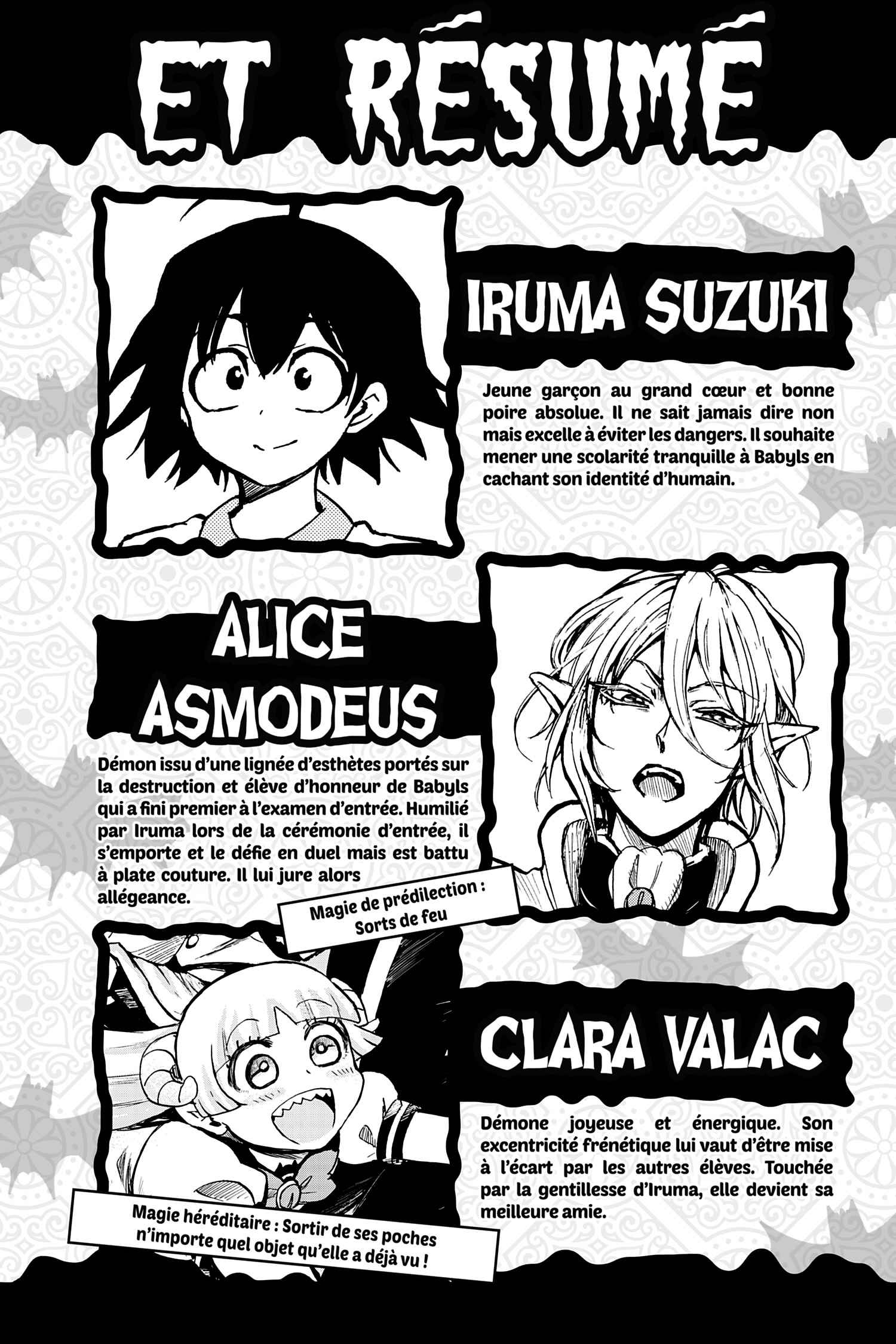 Read Welcome To Demon School Iruma-kun FR Manga Online