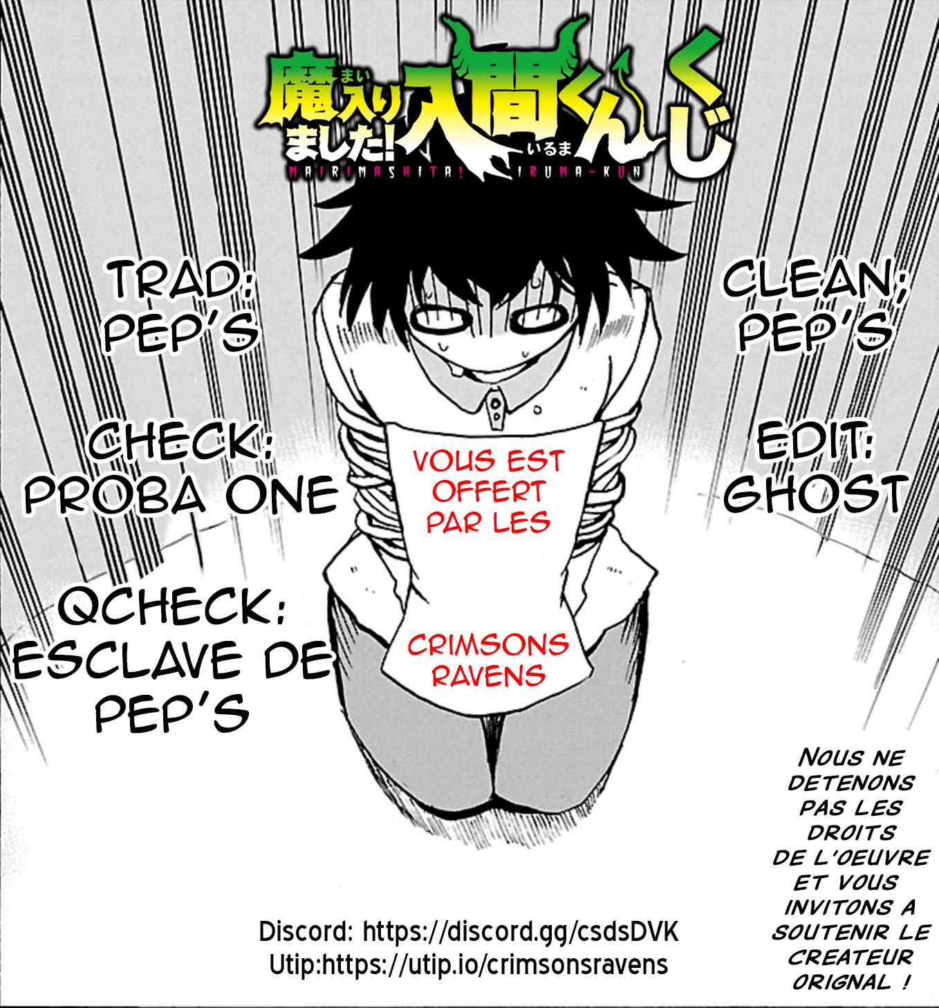 Read Welcome To Demon School Iruma-kun FR Manga Online