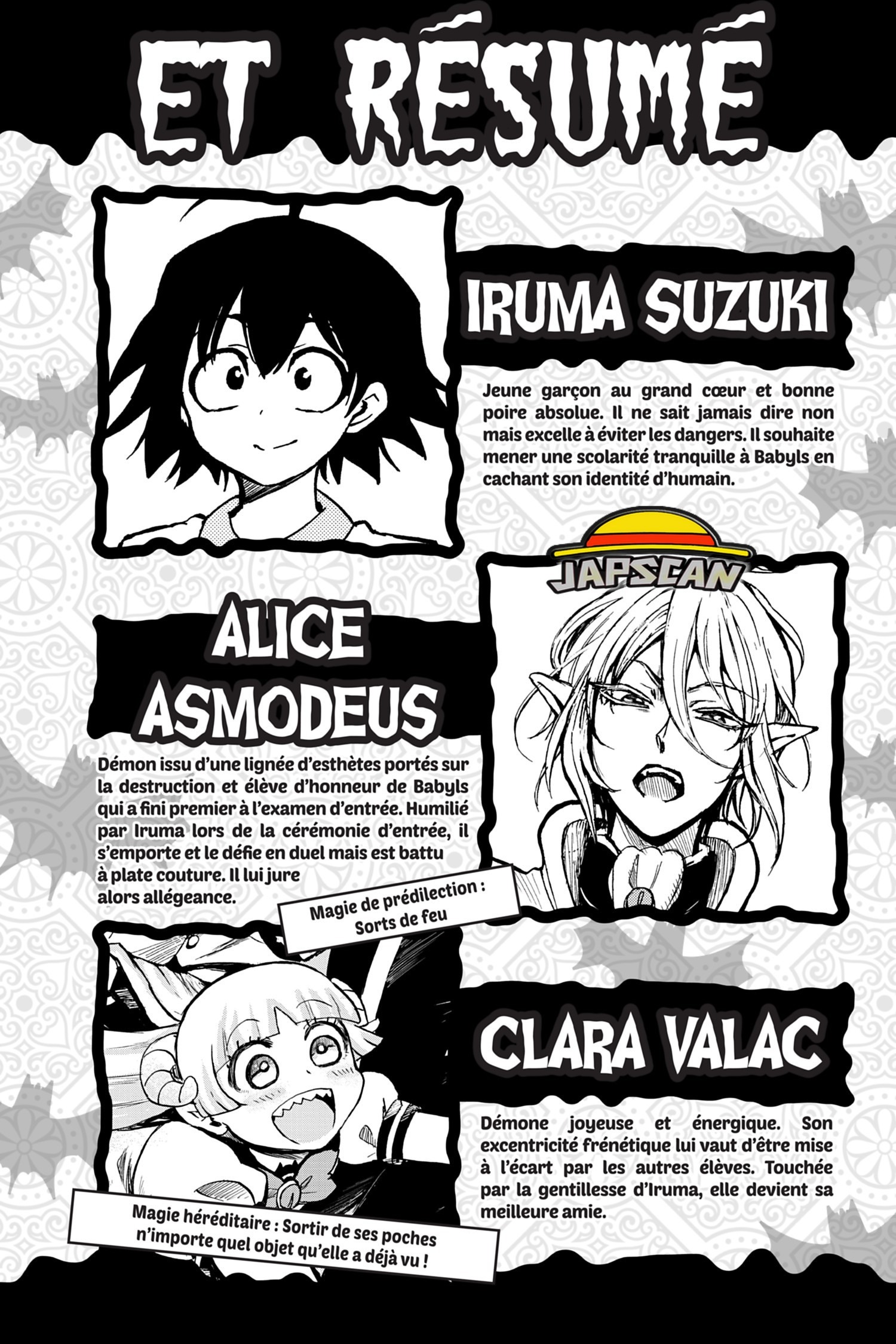 Read Welcome To Demon School Iruma-kun FR Manga Online