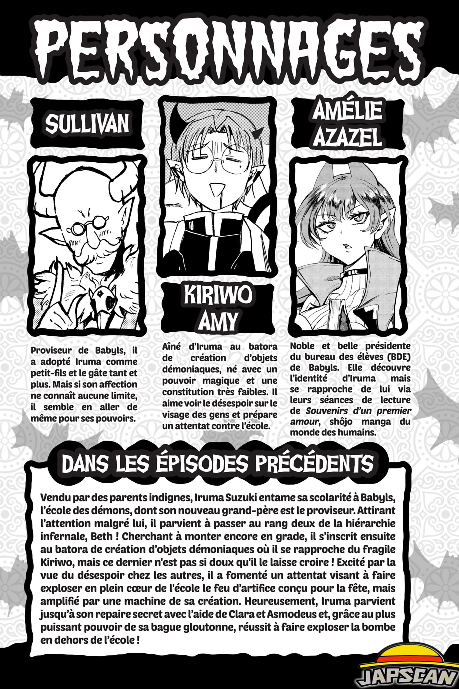 Read Welcome To Demon School Iruma-kun FR Manga Online