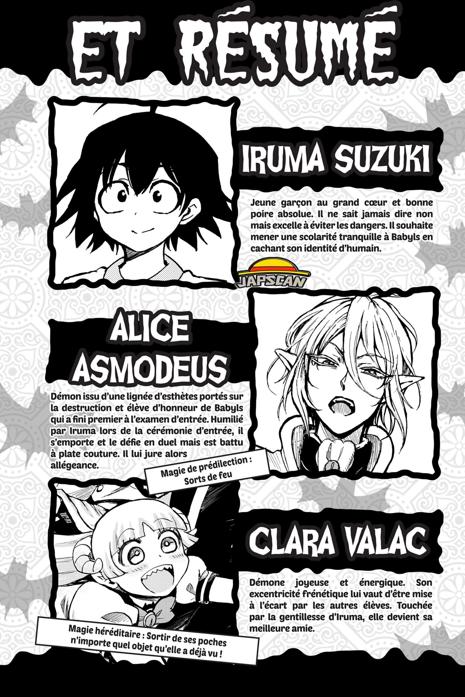 Read Welcome To Demon School Iruma-kun FR Manga Online