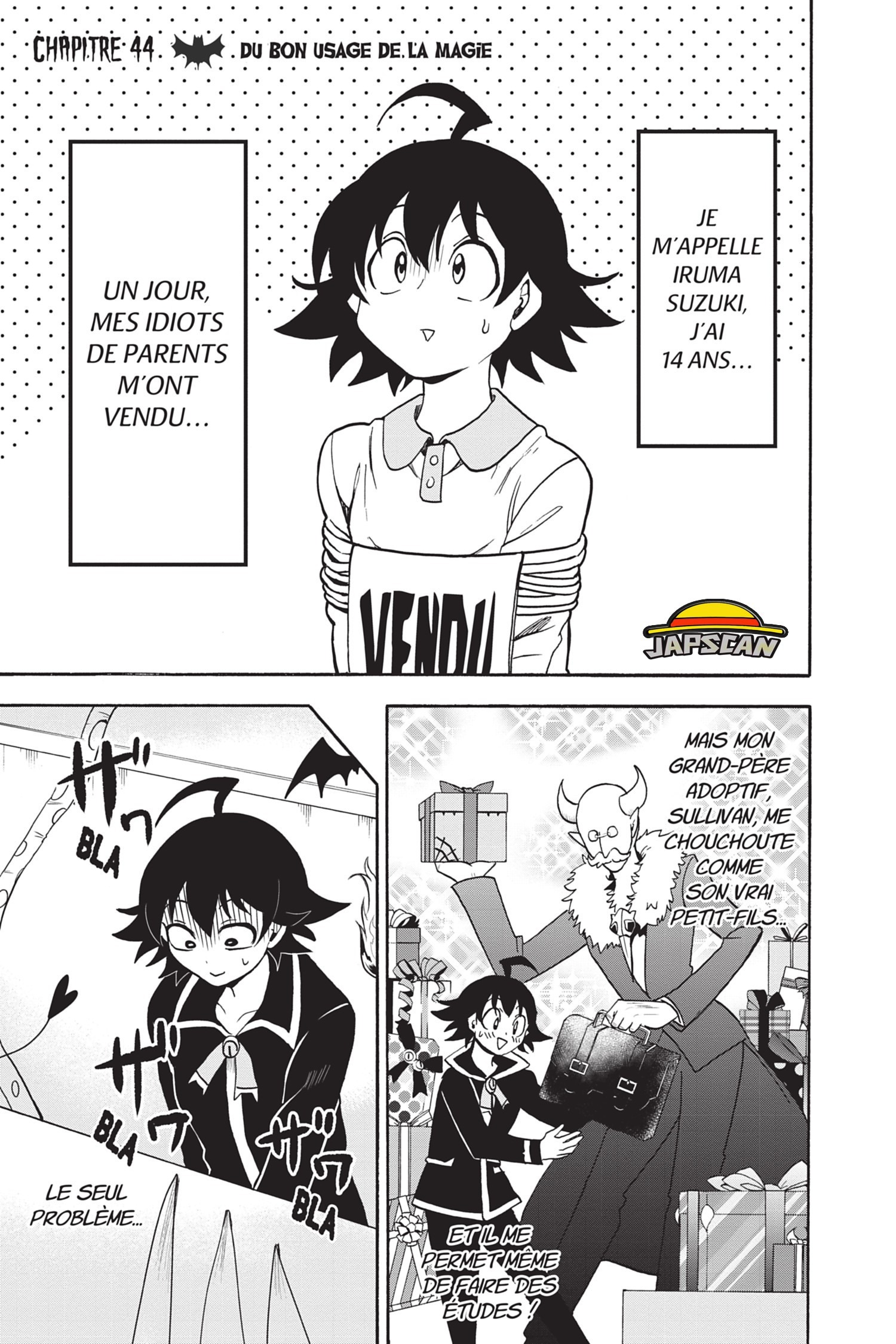 Read Welcome To Demon School Iruma-kun FR Manga Online
