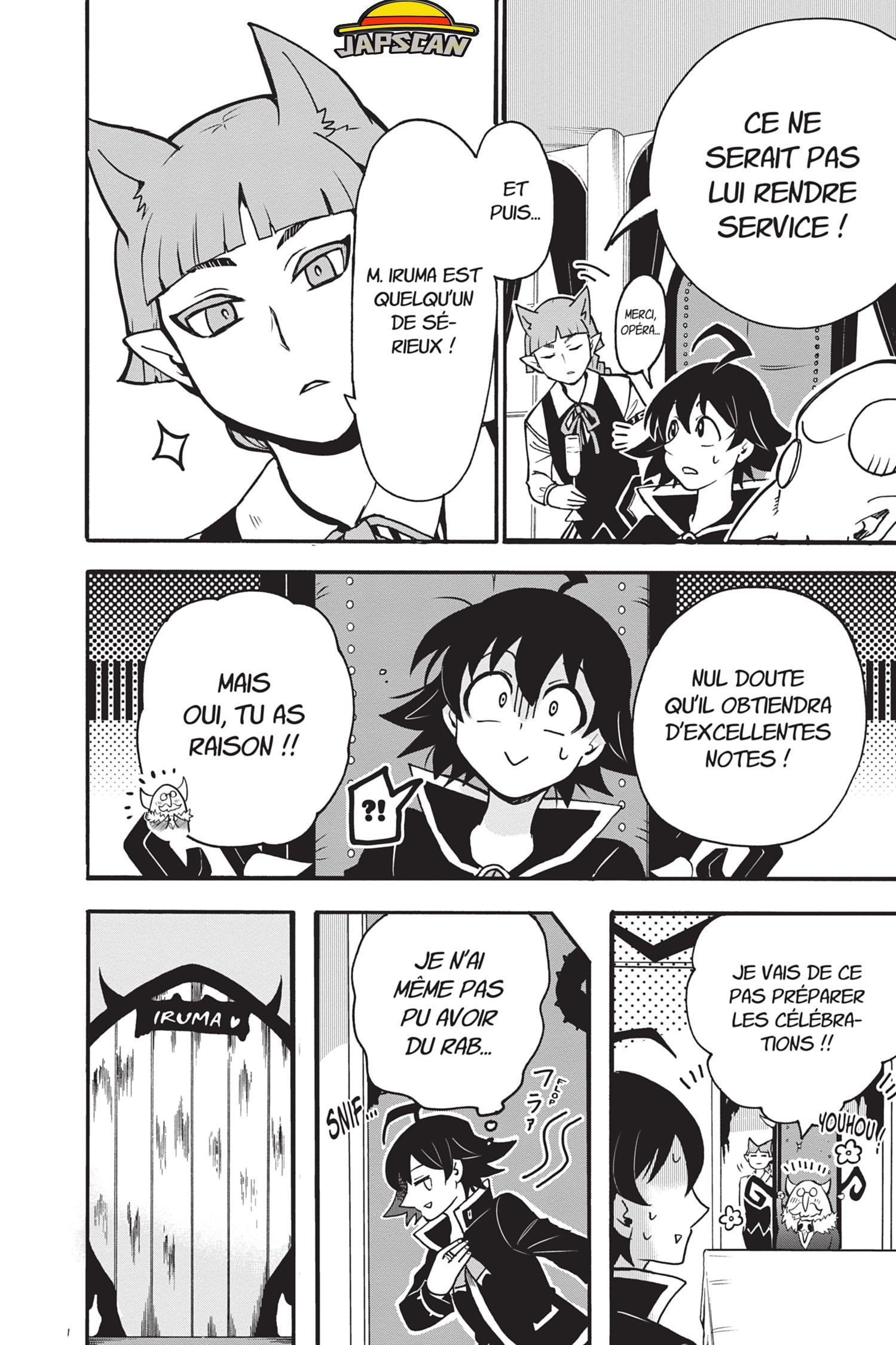 Read Welcome To Demon School Iruma-kun FR Manga Online