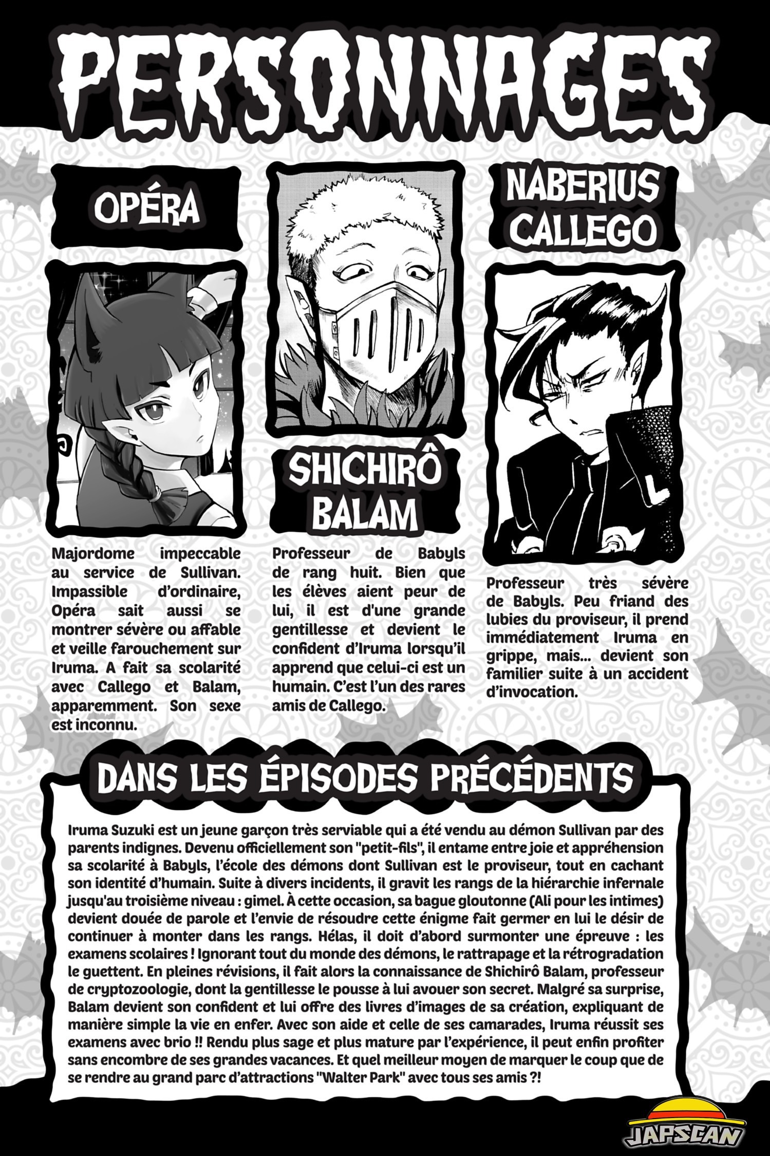 Read Welcome To Demon School Iruma-kun FR Manga Online