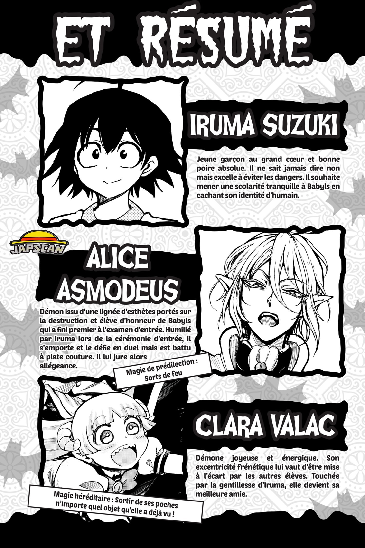 Read Welcome To Demon School Iruma-kun FR Manga Online