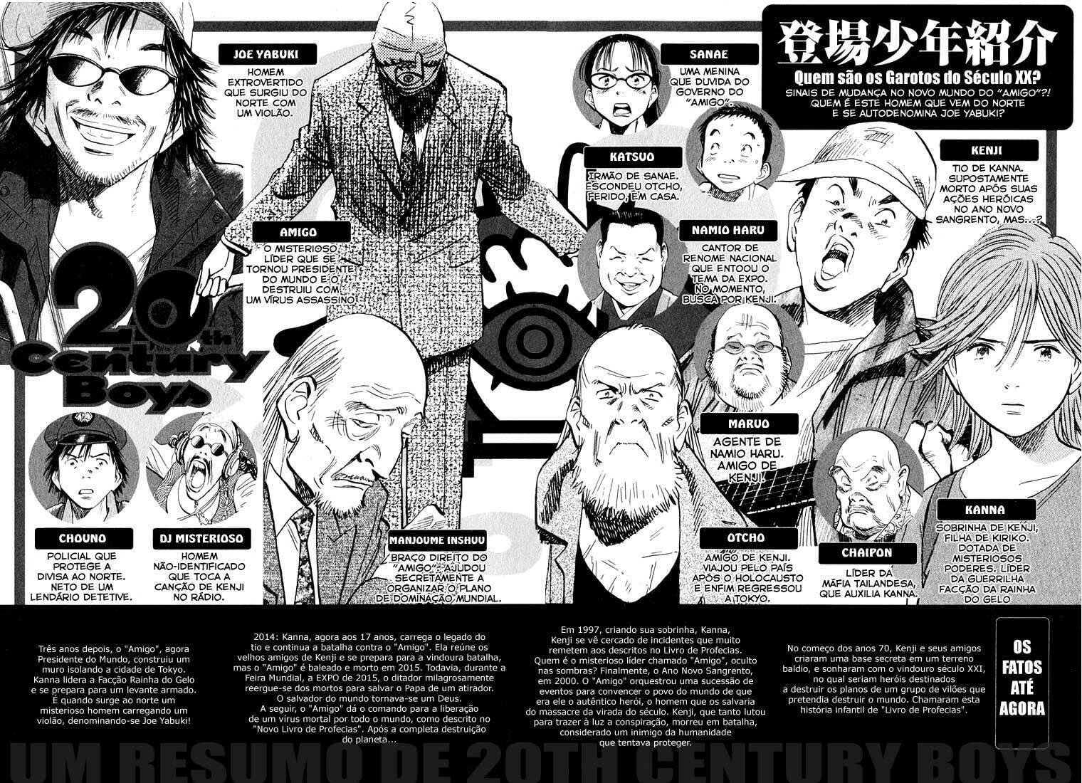 Read 20th Century Boys pt_BR Manga Online