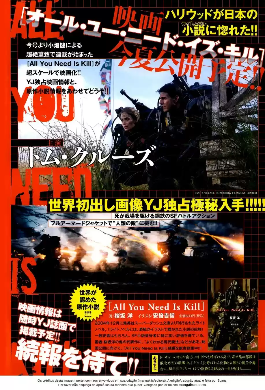 Read All You Need Is Kill pt_BR Manga Online