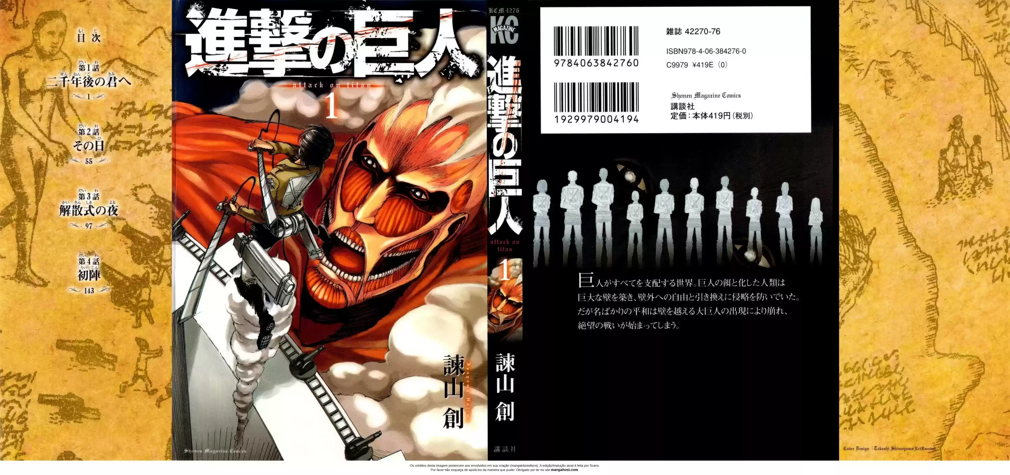 Read Attack on Titan  pt_BR Manga Online