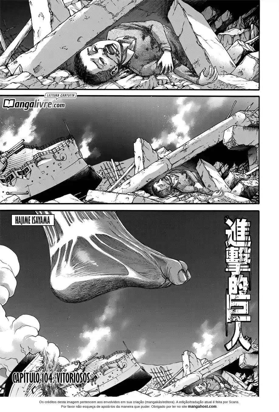 Read Attack on Titan  pt_BR Manga Online
