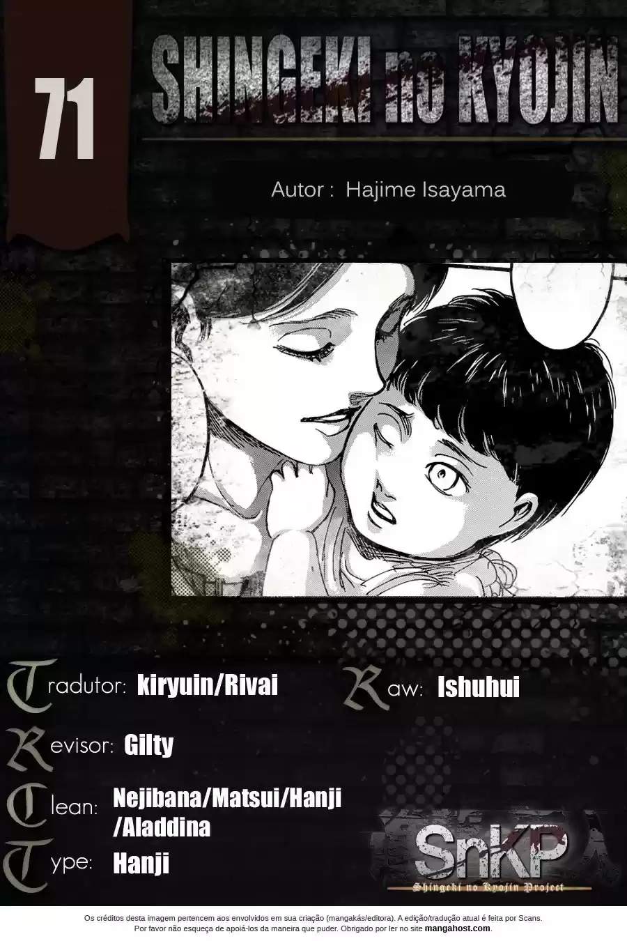Read Attack on Titan  pt_BR Manga Online