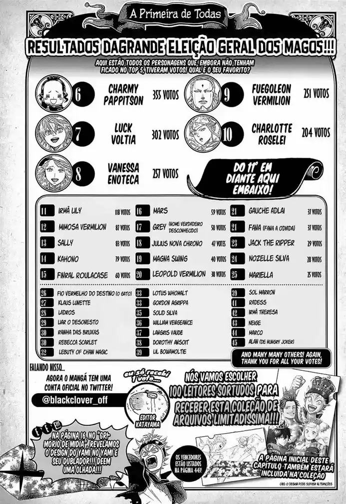 Read Black Clover PT  BR Manga Online