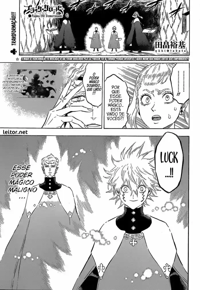 Read Black Clover PT  BR Manga Online