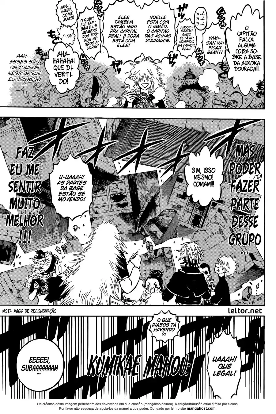 Read Black Clover PT  BR Manga Online