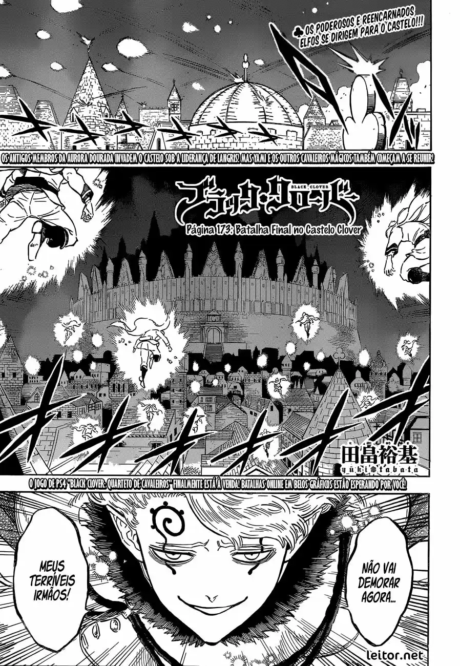 Read Black Clover PT  BR Manga Online