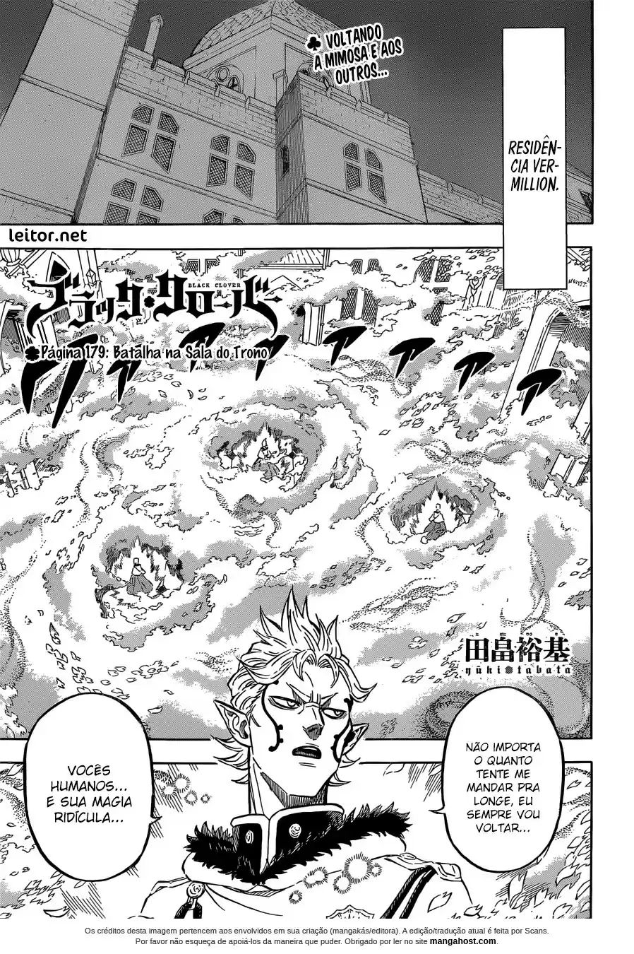 Read Black Clover PT  BR Manga Online