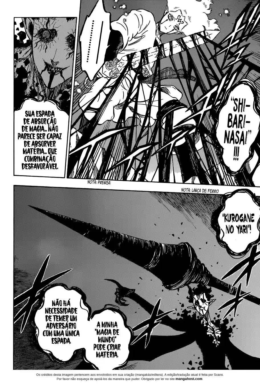 Read Black Clover PT  BR Manga Online