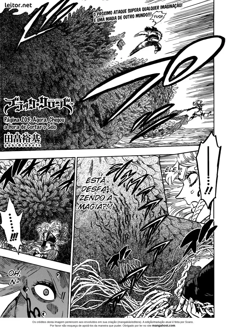 Read Black Clover PT  BR Manga Online