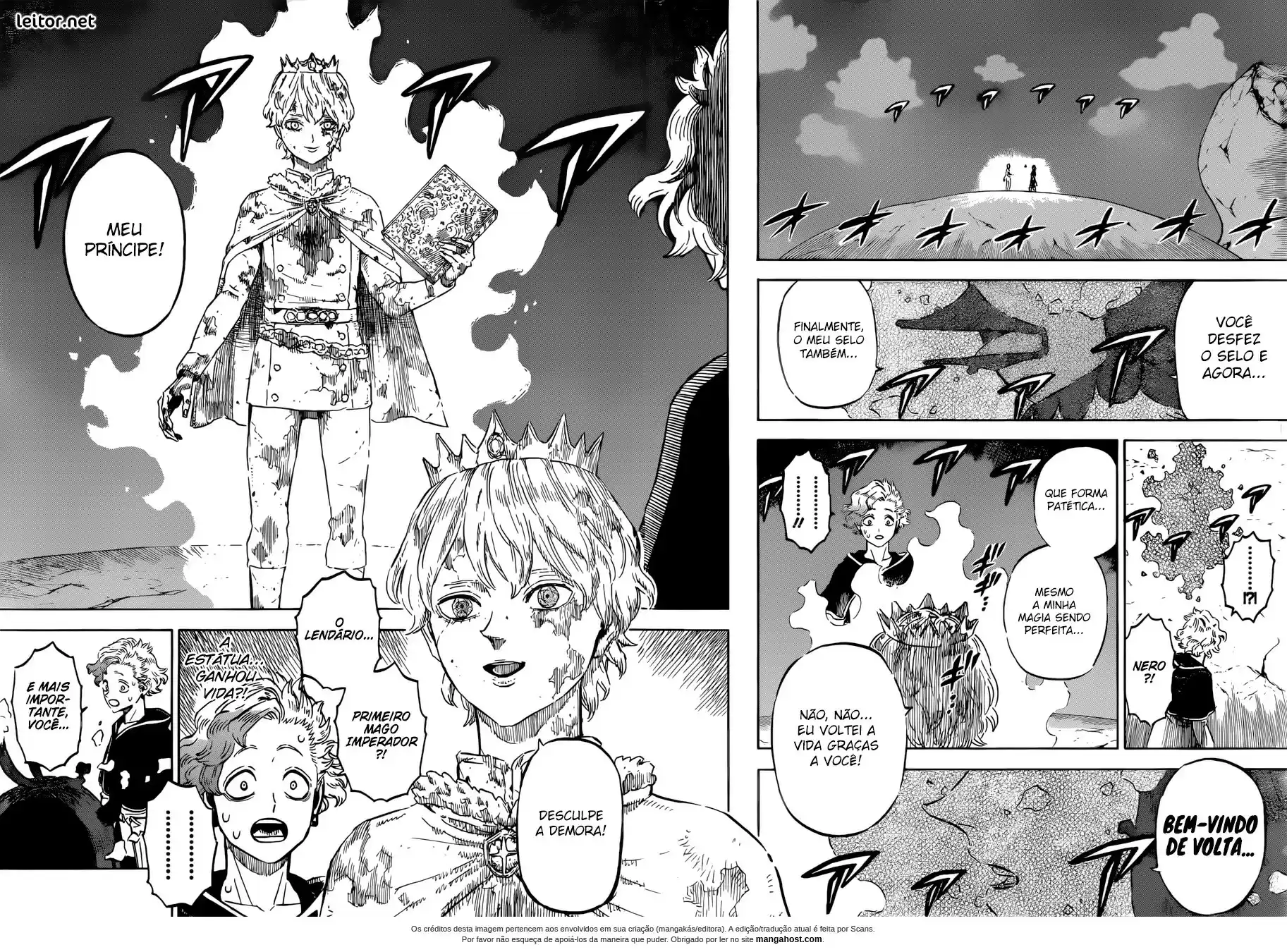 Read Black Clover PT  BR Manga Online