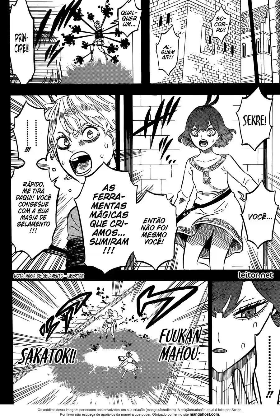 Read Black Clover PT  BR Manga Online