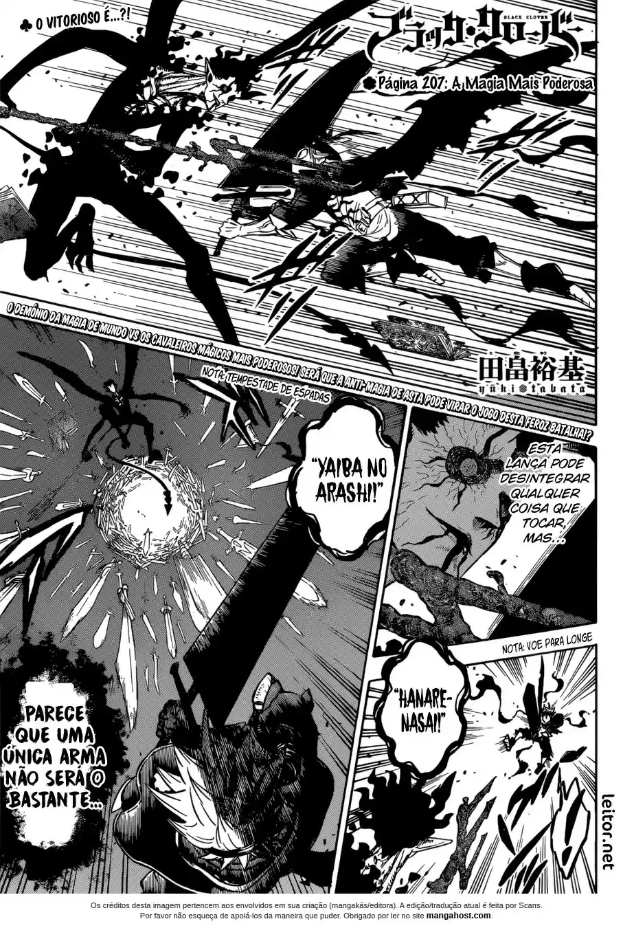 Read Black Clover PT  BR Manga Online