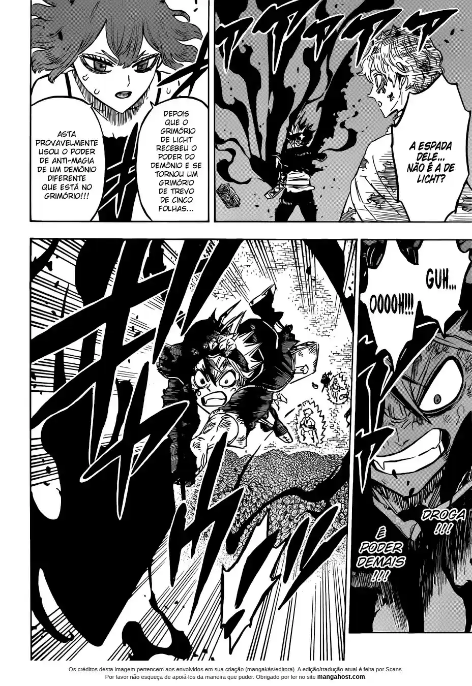 Read Black Clover PT  BR Manga Online