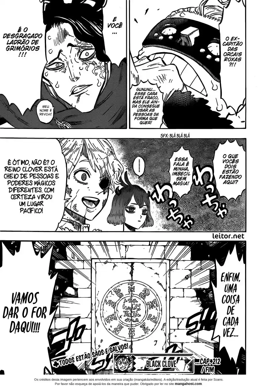 Read Black Clover PT  BR Manga Online