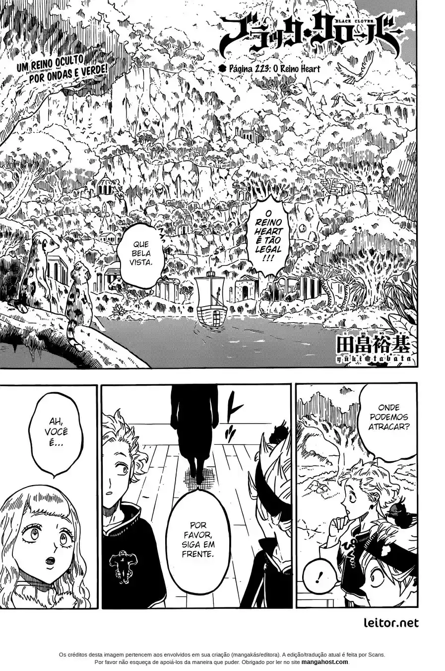 Read Black Clover PT  BR Manga Online