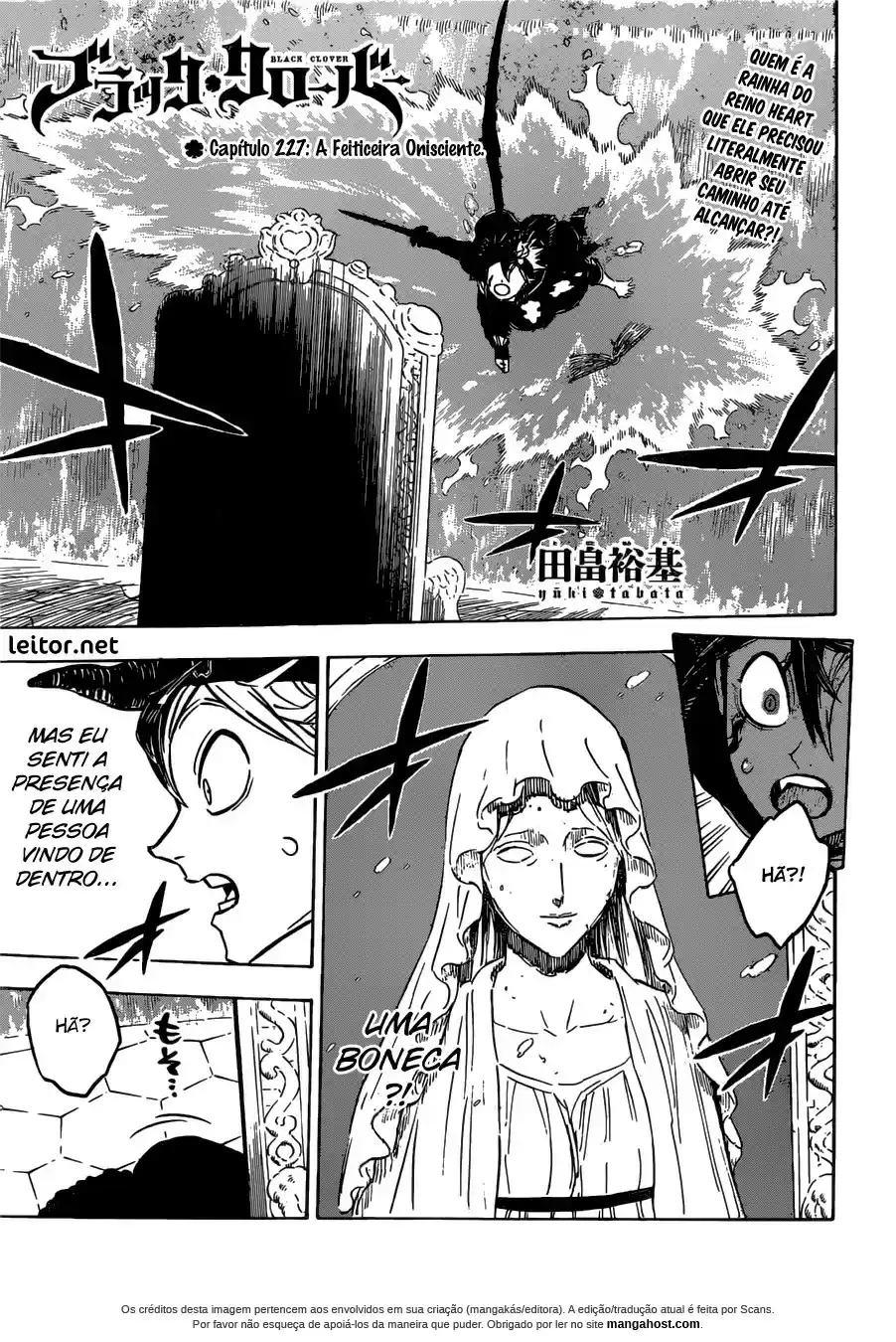 Read Black Clover PT  BR Manga Online