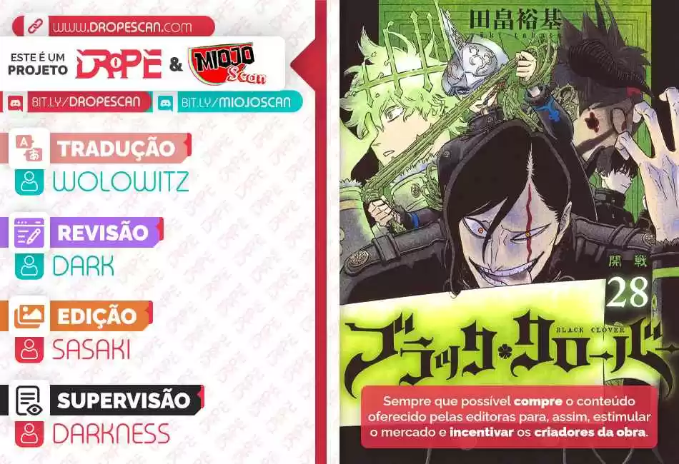 Read Black Clover PT  BR Manga Online