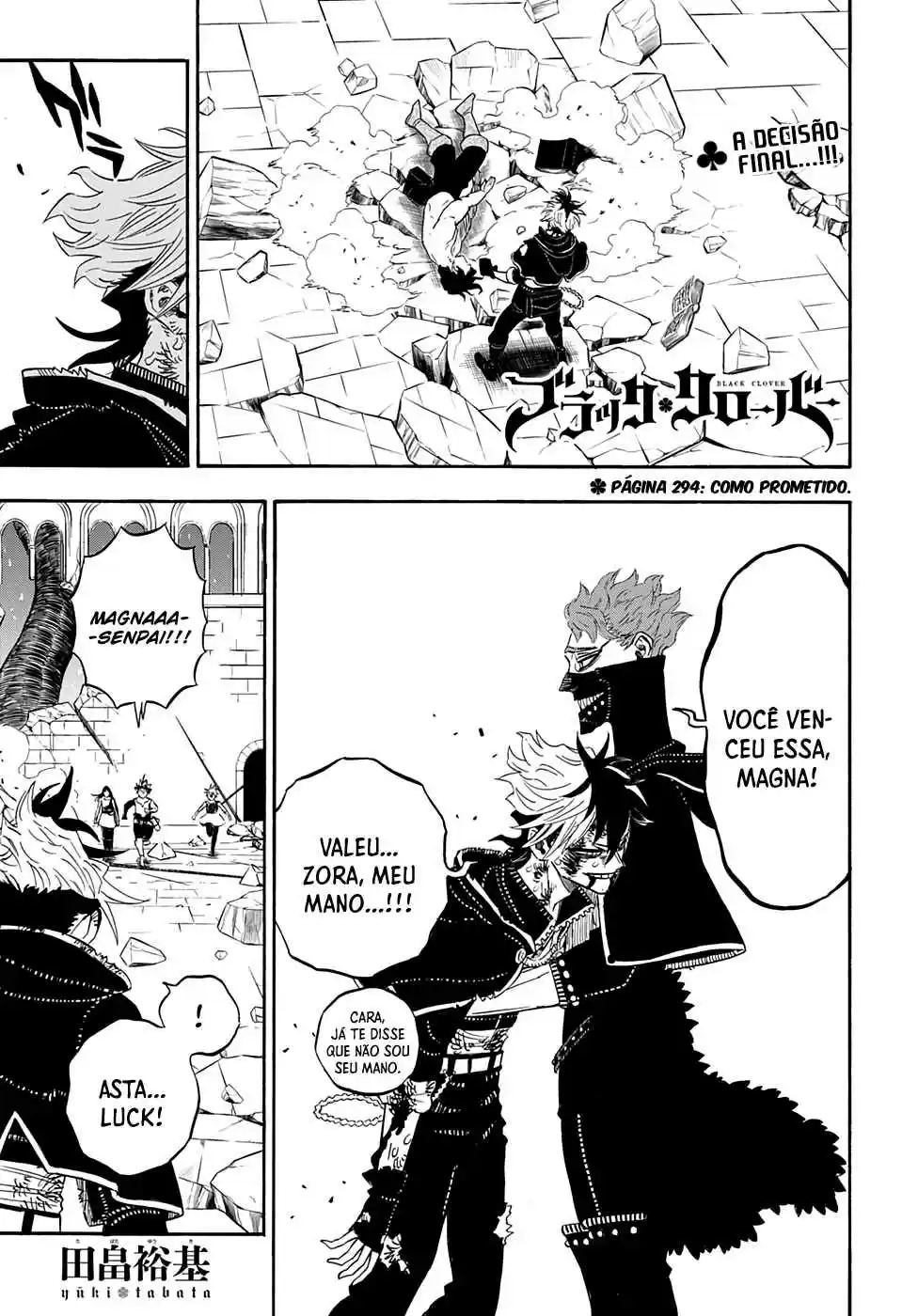 Read Black Clover PT  BR Manga Online