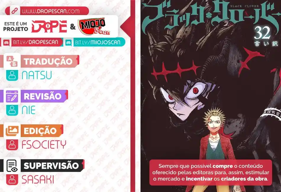 Read Black Clover PT  BR Manga Online