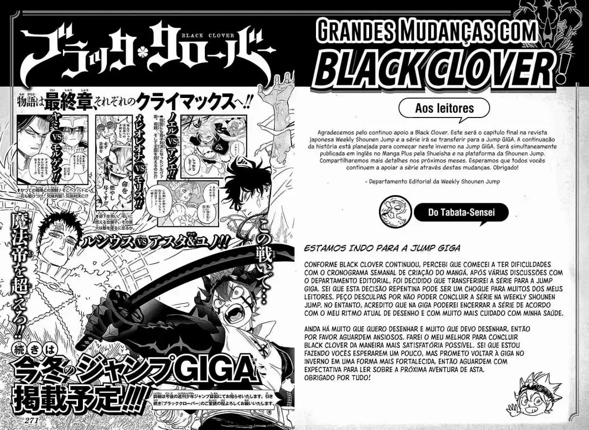 Read Black Clover PT  BR Manga Online