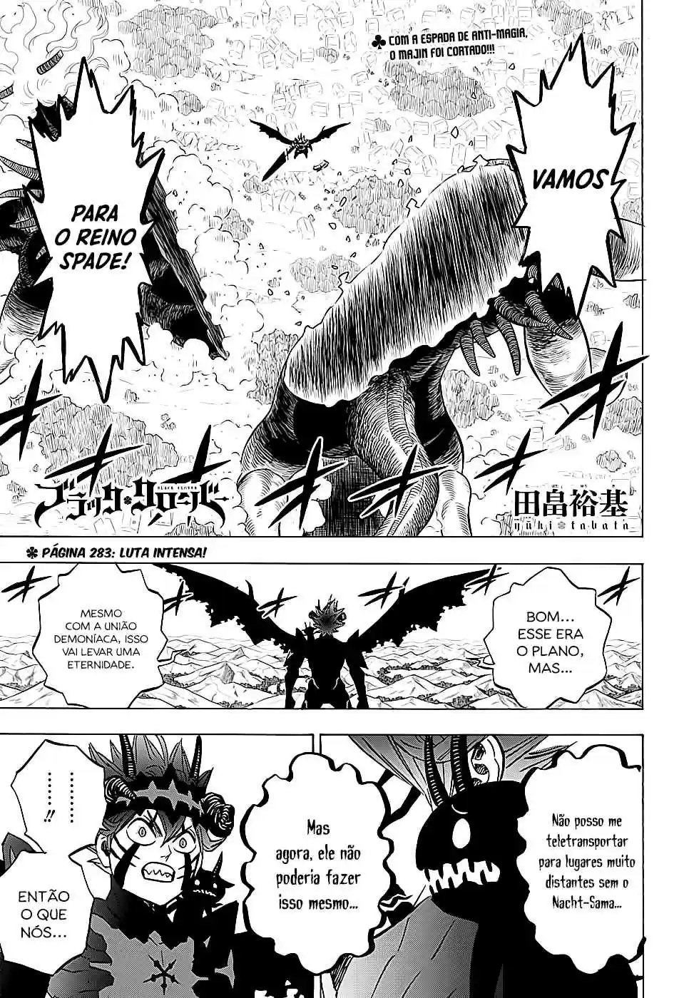Read Black Clover PT  BR Manga Online