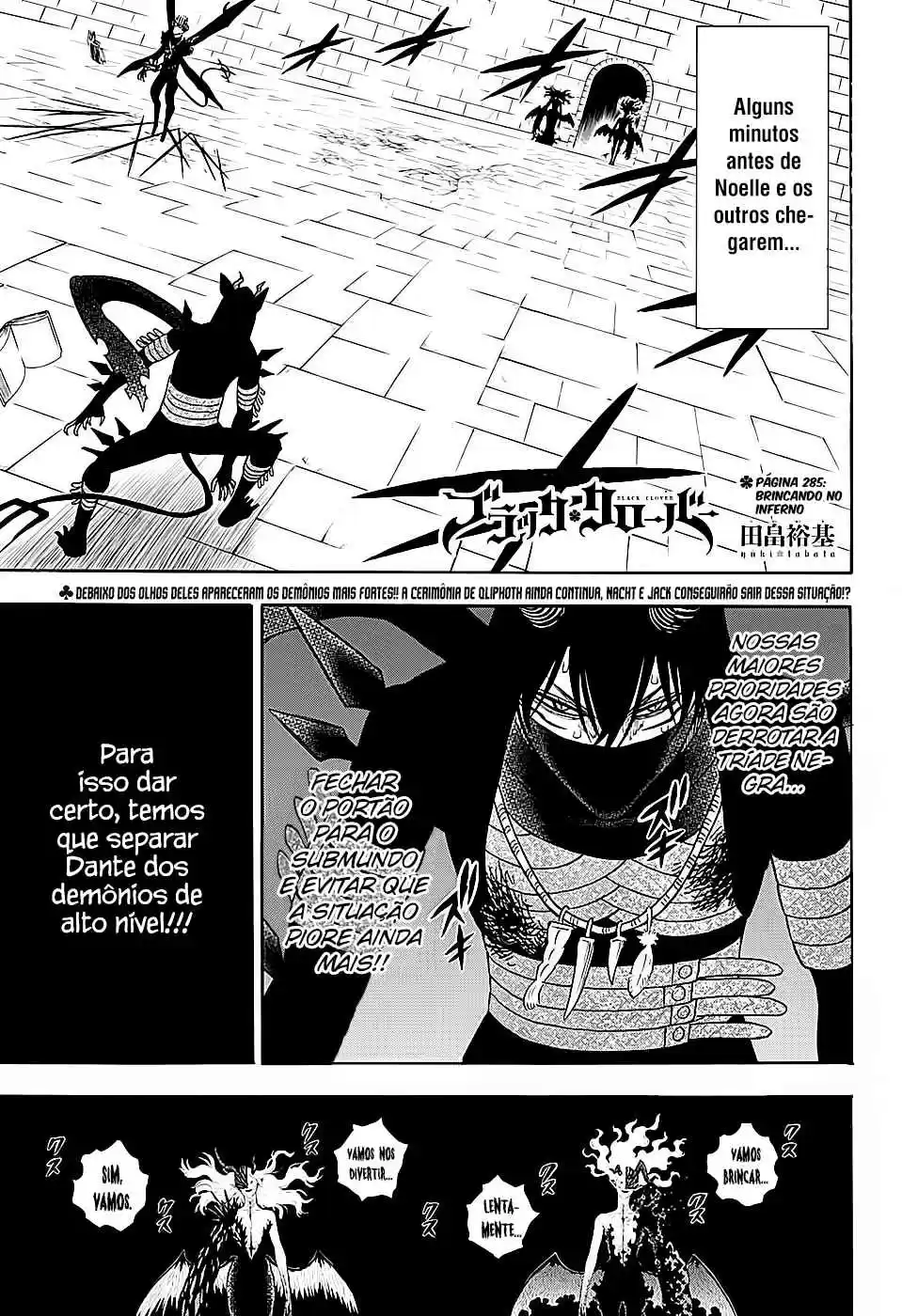 Read Black Clover PT  BR Manga Online