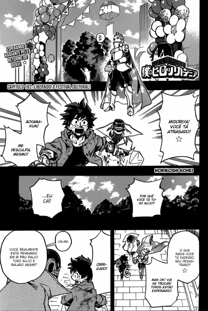 Read Boku no Hero Academia pt_br Manga Online