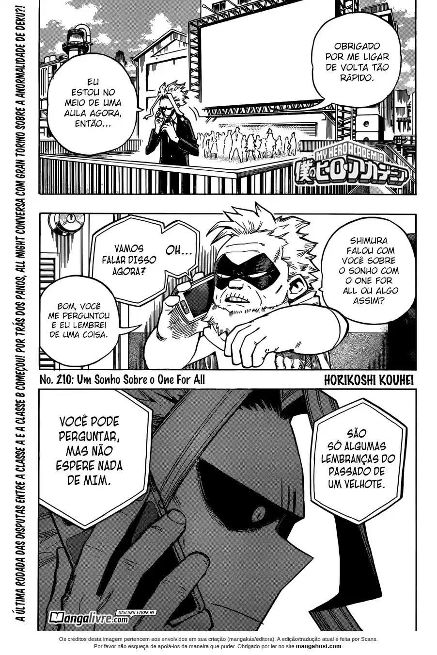 Read Boku no Hero Academia pt_br Manga Online