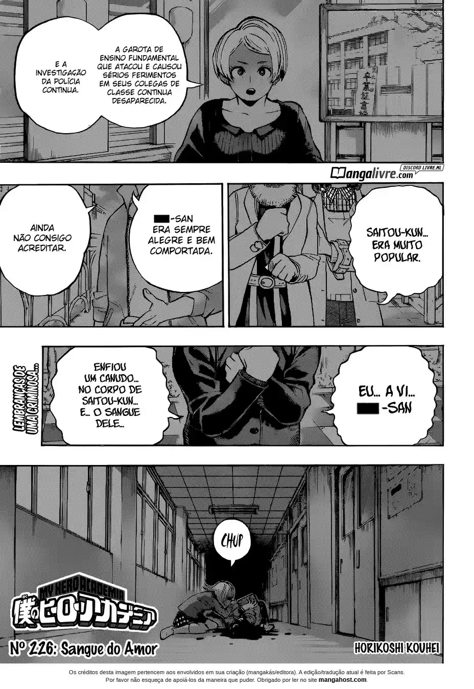 Read Boku no Hero Academia pt_br Manga Online