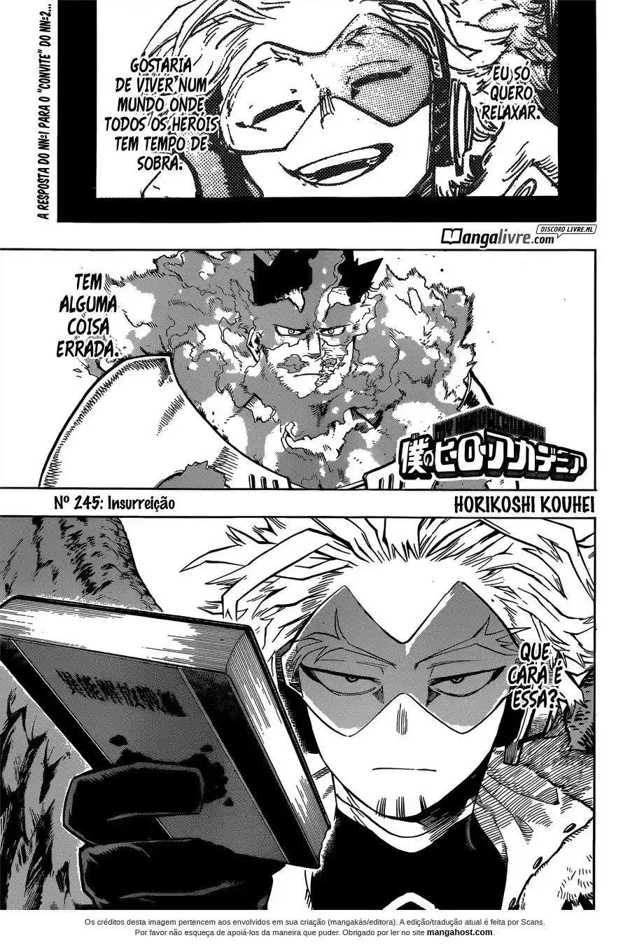 Read Boku no Hero Academia pt_br Manga Online