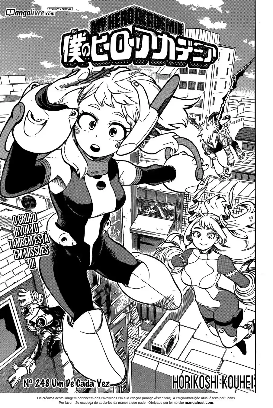 Read Boku no Hero Academia pt_br Manga Online