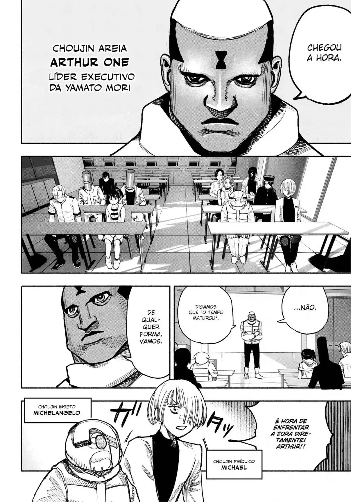 Read Choujin X pt_BR Manga Online