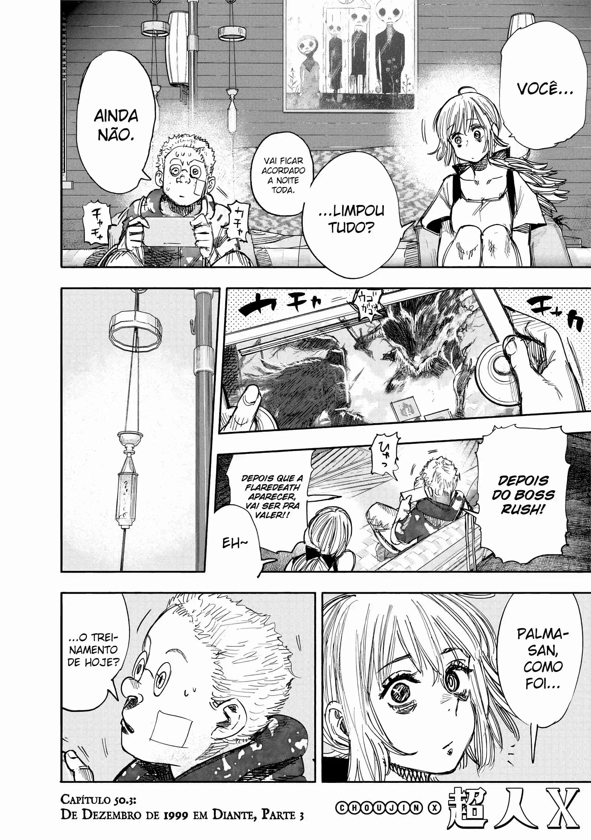 Read Choujin X pt_BR Manga Online