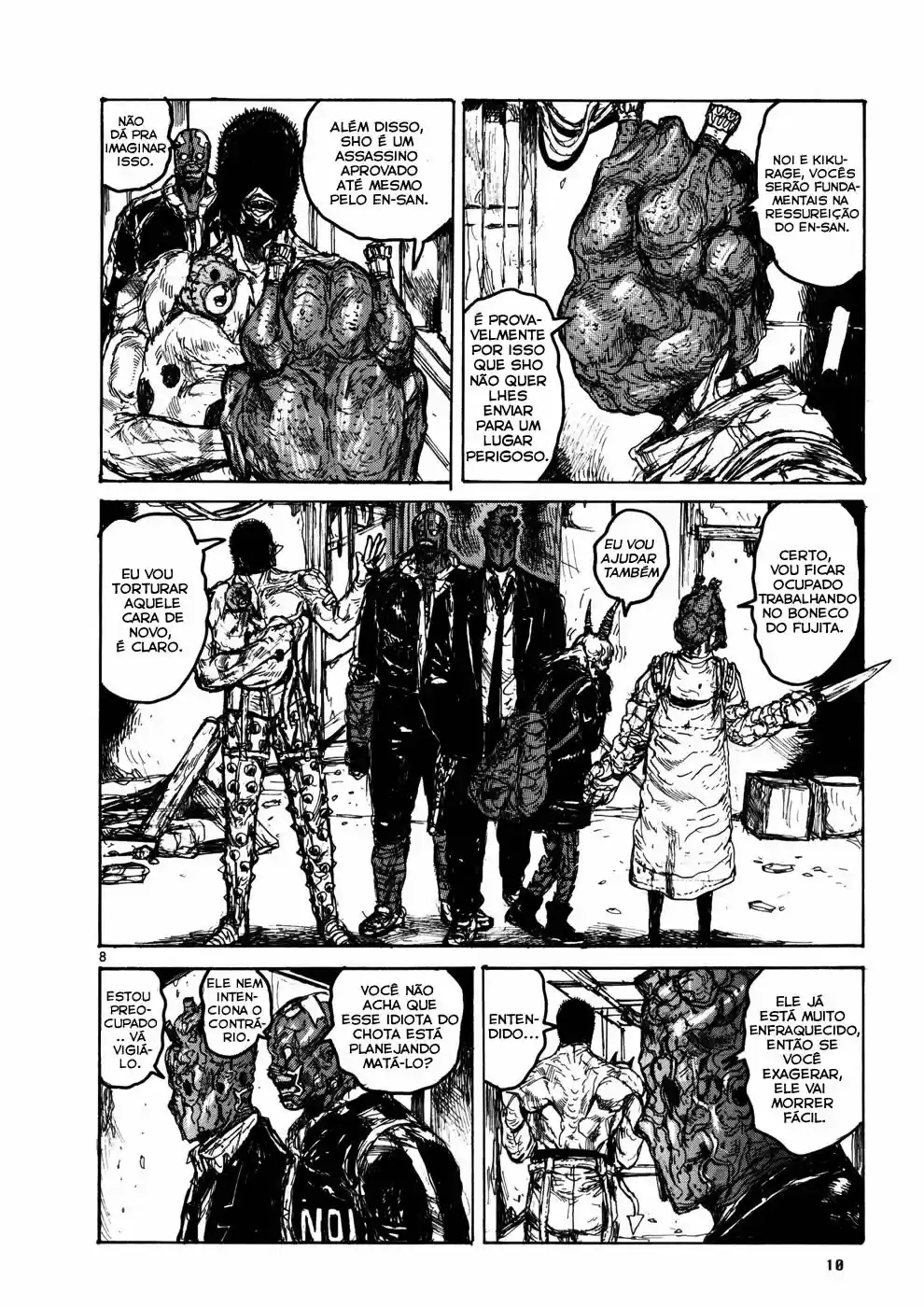 Read Dorohedoro pt_br Manga Online